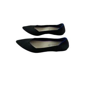 Rothy's Women's Black Pointed Toe Ballet Flats - 9